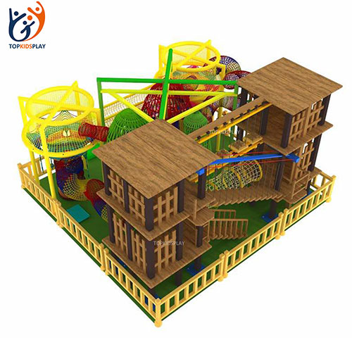 China professional supplier newly-developed custom indoor crochet playground colorful climbing net for kids