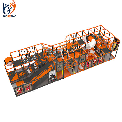 Residential commercial custom made ninja theme little tikes children indoor playground equipment