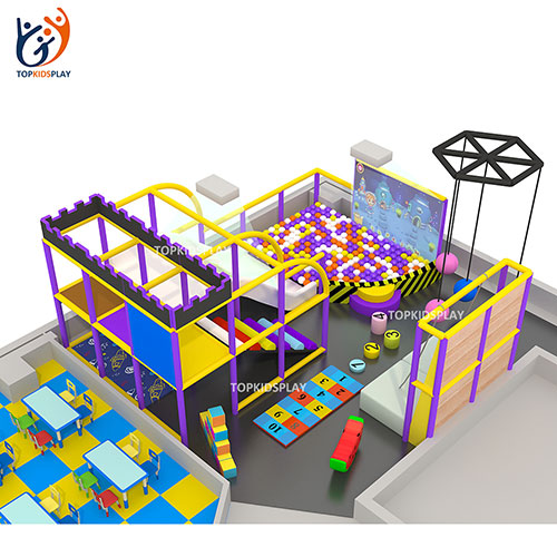 Attractive kids indoor naughty soft play zone toddler play area for sale