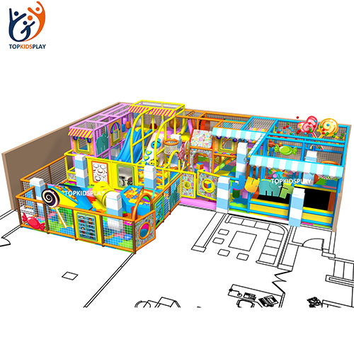 Candy play kids indoor playground equipment