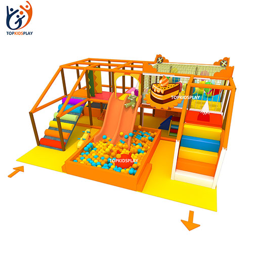 Candy themed custom commercial soft indoor playground interactive