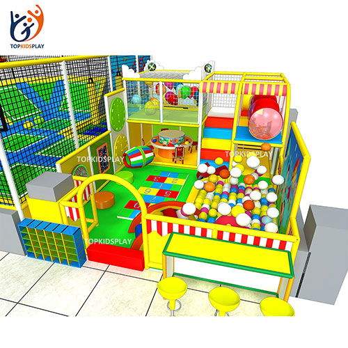 Children commercial indoor soft play area with balloon house for toddlers