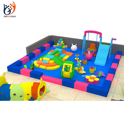 Commercial babies indoor playground area foam padded equipment crawl training toys toddler play area