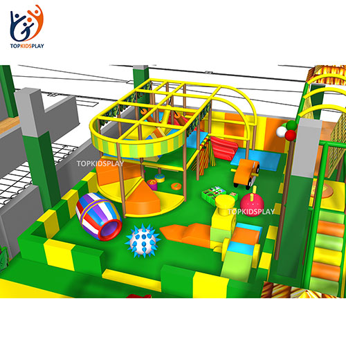 Custom design kids soft indoor padded playground toddler play area