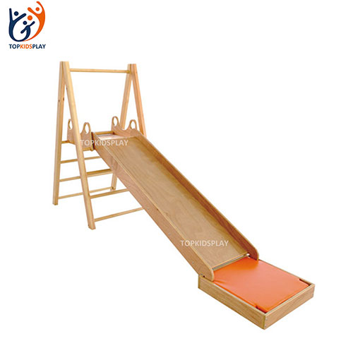 Eco-friendly children indoor Gymboree teaching wood equipment for sale