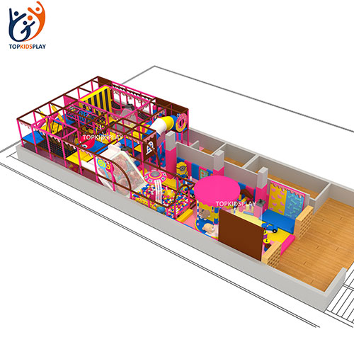 Lovely candy home small children indoor playground for sale