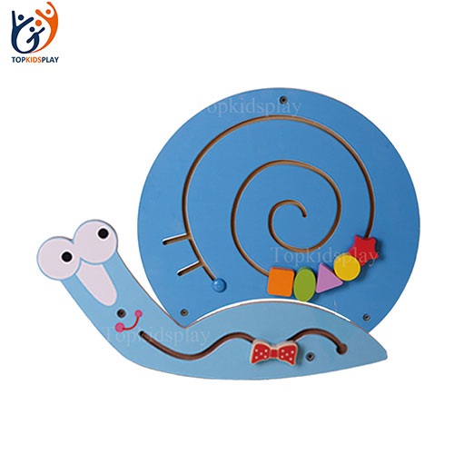 Modern Little Snail Interactive Play Panels for Toddler