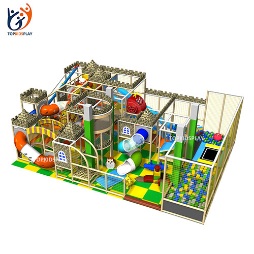New arrival castle theme multifunction kids soft play equipment plastic indoor playground for amusement park