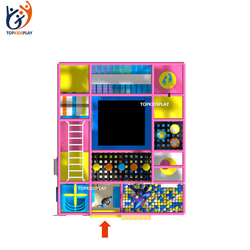 New design candy theme soft play equipment indoor playground