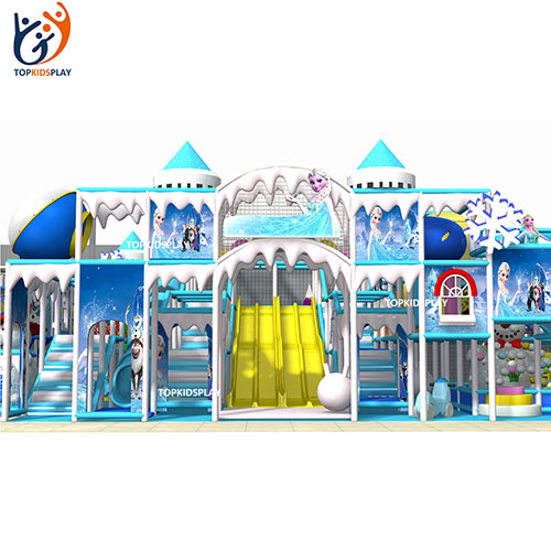 New model snow theme indoor playground equipment games for kids