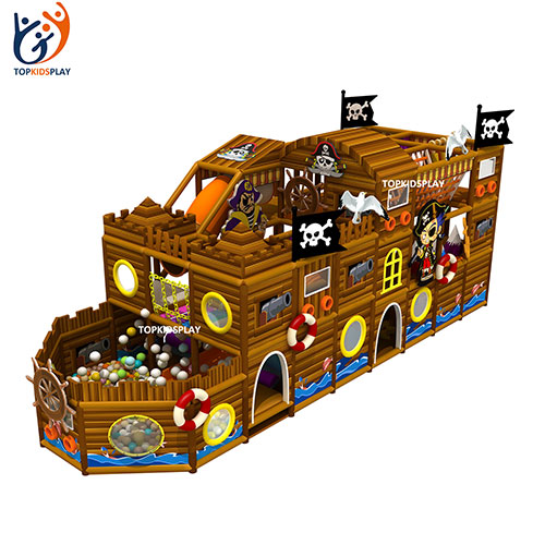 Pirate ship theme luxury indoor children playground kids