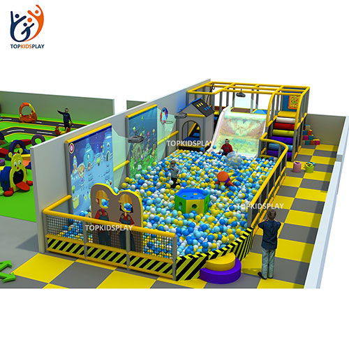 Preschool toddler gym indoor babies soft play equipment, amusement park projection slide toddler soft play