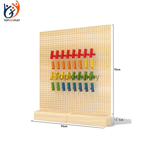 Rainbow Domino Interactive Play Panel