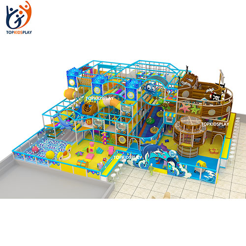 Supermarket kids play land indoor playground equipment