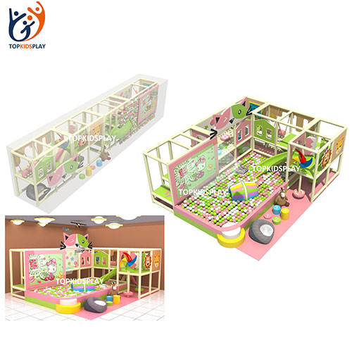Warehouse portable indoor playground soft play for kids